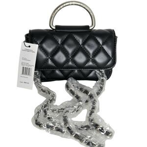 French Connection Mell Quilted Crossbody Bag NWT